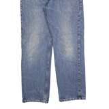 WRANGLER Mens Blue Regular Fit Straight Denim Medium W33 L30 Classic Jeans