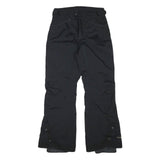 COLUMBIA Lined Mens Polyester Blend Black Relaxed Tapered Trousers W28 L30