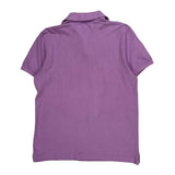 Tommy Hilfiger Polo Shirt - Large Purple Cotton