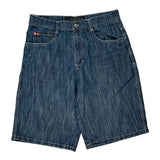 Southpole Denim Shorts - 36W 12L Blue Cotton Blend