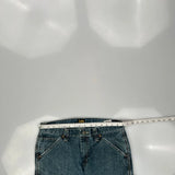 Lee Cargo Carpenter Jeans - 32W 30L Blue Cotton