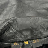 Unbranded Leather Jacket - Medium Black Leather