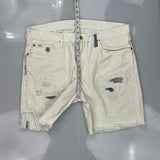 Polo By Ralph Lauren Denim Shorts - 34W 10L White Cotton