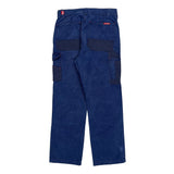 Hard Yakka Cargo Pants - 31W 31L Blue Cotton