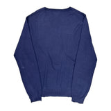 Polo By Ralph Lauren Sweater - Large Navy Cotton