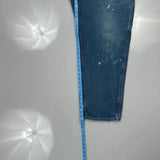 Carhartt Carpenter Jeans - 35W 30L Blue Cotton