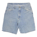 WRANGLER Mens Denim Blue Shorts Casual L W34 Classic Fit Cotton