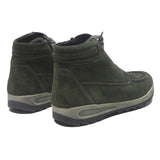 ARA Womens Lace-Up Ankle Boots Green Suede UK 5 Comfortable Stylish Casual