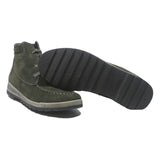 ARA Womens Lace-Up Ankle Boots Green Suede UK 5 Comfortable Stylish Casual