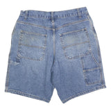 OPEN TRAILS Mens Denim Blue Casual Shorts M W34 Cotton Blend Relaxed Fit