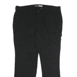 CARHARTT Womens Cotton Blend Black Loose Leg Trousers W38 L31 Workwear Zip
