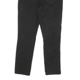 LEVI'S Womens Black Regular Fit Skinny Denim Jeans W30 L25 Cotton Blend Zip