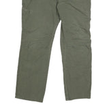 DICKIES Mens Cotton Blend Green Regular Straight Trousers W32 L27 Casual