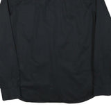 ARMANI EXCHANGE Mens Black Shirt L Cotton Blend Long Sleeve Button Closure