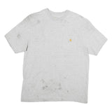 CARHARTT Mens Grey Pocket T-Shirt M Short Sleeve Crew Neck Casual Cotton Blend