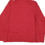 NFL Mens Red San Francisco 49ers Football Pullover Hoodie M Cotton Blend