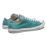 CONVERSE Chuck Taylor All Star Mens Low Top Trainers Blue Canvas UK 9 Classic