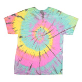 GILDAN Mens Multicolour Tie Dye Graphic T-Shirt L Short Sleeve Crew Neck Be Kind