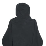 NIKE Mens Black SC Kriens Cotton Blend Pullover Hoodie M Sports Sweatshirt