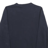 CHAMPION Mens Black Cotton Blend Crew Neck Sweatshirt M Casual Pullover