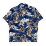 Hilo Hattie Floral Hawaiian Shirt - Large Multicoloured Cotton