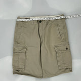 Levis Cargo Shorts - 34W 10L Khaki Cotton