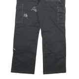 DICKIES Womens Regular Black Cargo Denim Jeans W30 L29 Workwear Utility Zip