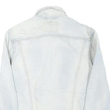 LEVI'S Mens Blue Cotton Blend Denim Jacket M Classic Button Closure Casual