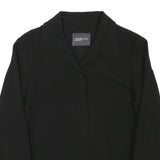 JOOP Womens Black Zip Jacket XS Polyester Blend Plain Stylish Cropped Fit