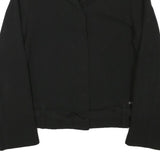 JOOP Womens Black Zip Jacket XS Polyester Blend Plain Stylish Cropped Fit