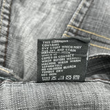 Unbranded Denim Shorts - 36W 14L Grey Cotton