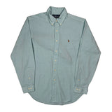 Ralph Lauren Shirt - Large Blue Cotton