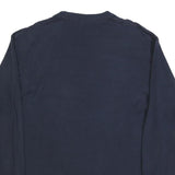 CHAMPION Mens Navy Blue Cal Graphic Long Sleeve Crew Neck XL Cotton Blend