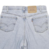 LEVI'S Mens Denim Blue Casual Shorts L W32 Cotton Blend Classic Fit Comfort