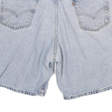 LEVI'S Mens Denim Blue Casual Shorts L W32 Cotton Blend Classic Fit Comfort
