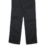 WRANGLER Mens Cotton Blend Black Regular Fit Straight Leg Trousers W27 L30