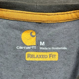 Carhartt Spellout T-Shirt - Medium Gray Cotton
