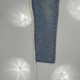 501 Levis Jeans - 36W 30L Light Wash Cotton
