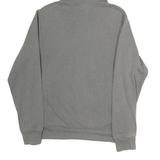 THE NORTH FACE Mens Grey & Red Hoodie S Cotton Pullover Casual Streetwear