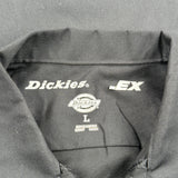 Badlands Dickies Short Sleeve Shirt - Large Black Polyester