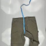 Unbranded Carpenter Pants - 38W 32L Gray Cotton