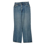 Made In USA Orange Tabs Levis California Straights Jeans - 28W 31L Blue Denim