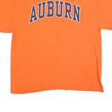 GILDAN Mens Orange Auburn Graphic T-Shirt XL Short Sleeve Crew Neck Cotton Blend