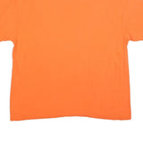 GILDAN Mens Orange Auburn Graphic T-Shirt XL Short Sleeve Crew Neck Cotton Blend