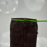 Carhartt Carpenter Trousers - 35W 31L Brown Cotton