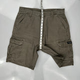Wrangler Cargo Shorts - 34W 10L Grey Cotton