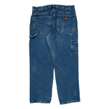 Dickies Carpenter Jeans - 32W 29L Blue Cotton
