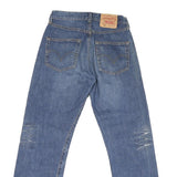 LEVI'S Mens Jeans Blue Regular Straight Denim Medium W28 L28 Classic Style