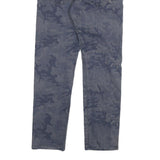 LEVI'S 501ST Mens Slim Jeans Denim Medium W33 L29 Camouflage Button Closure