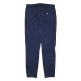 GUESS Womens Jeans Blue Slim Skinny Denim W30 L28 Zip Cotton Blend Classic Fit